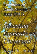 Considerations of Jacques Maritain, John Deely and Thomistic Approaches to the Questions of These Times - Comments on Daniel Novotny’s Essay (2017) Izquierdo on Universals
