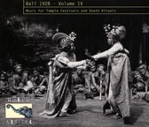 Various Artists - Bali 1928 Vol. 4: Music For Temple (CD)