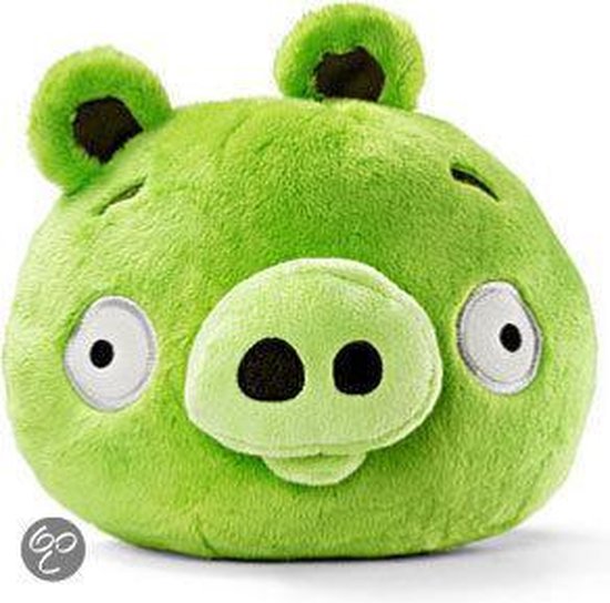 Angry Pluche - Piglet Green | bol.com