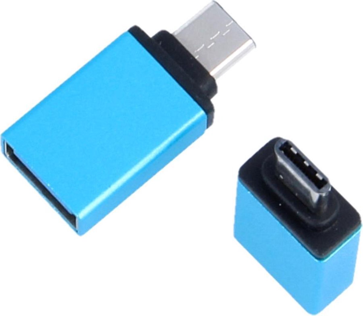 Macbook Retina 12 Inch USB-C 3.1 Type C Male to USB 3.0 Female Adapter Blauw