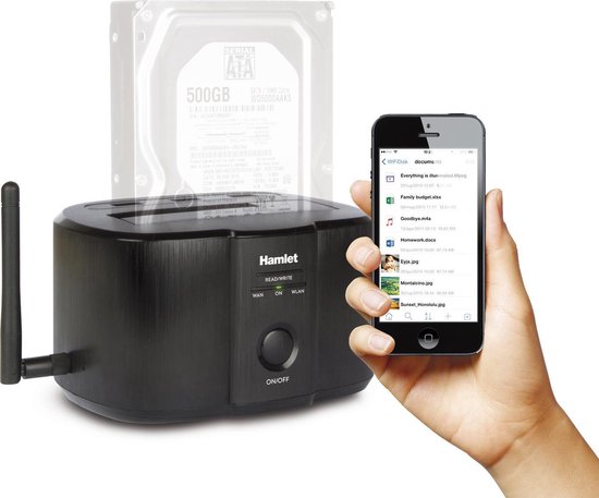Hamlet HXDD2535CLN - Storage drive enclosure (2.5/3.5 inch, SATA, Serial ATA II, Serial ATA III, 4 TB, 3.0 (3.1 Gen 1), USB Typ-B, Female