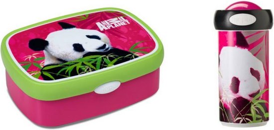 Lunchbox en Schoolbeker Animal Planet Mepal Panda | bol.com