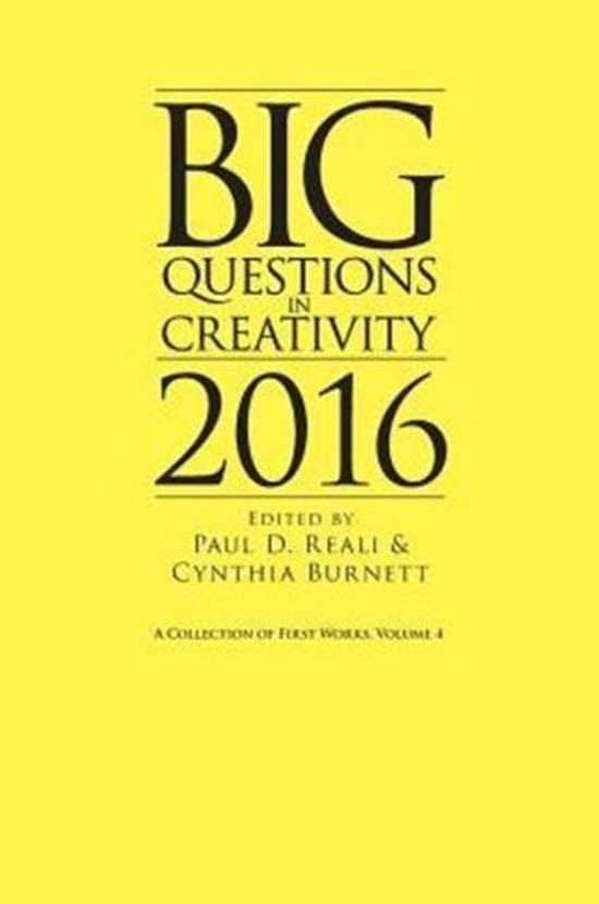 Big Questions in Creativity- Big Questions in Creativity 201 ... - cover