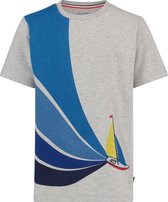 Noppies Shirt Riverton - Light Grey Melange - Maat 104