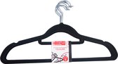 Velvet kledinghanger - set van 8 - fluwelen - antislip kledinghaak