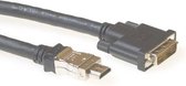 Intronics - HDMI naar DVI-D kabel - 15 m - Zwart