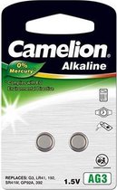 Camelion Alkaline 0% Mecury AG3 1,5V blister 2