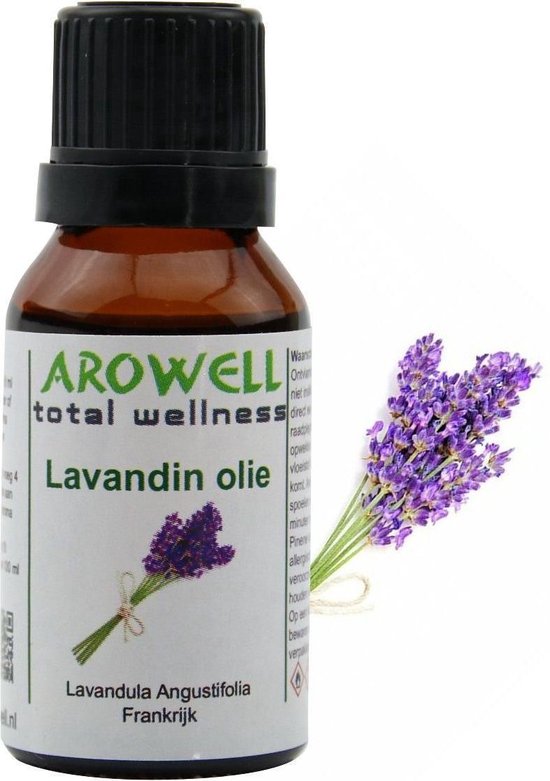 Arowell - Lavandin etherische olie - 15 ml (Lavandula Angustifolia) - geurolie - sauna opgiet