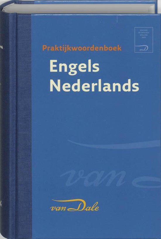 Cover van het boek 'Van Dale Praktijkwoordenboek Engels-Nederlands'