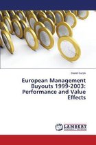 European Management Buyouts 1999-2003