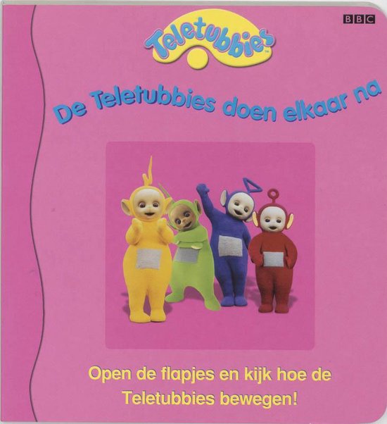 Cover van het boek 'De Teletubbies doen elkaar na'