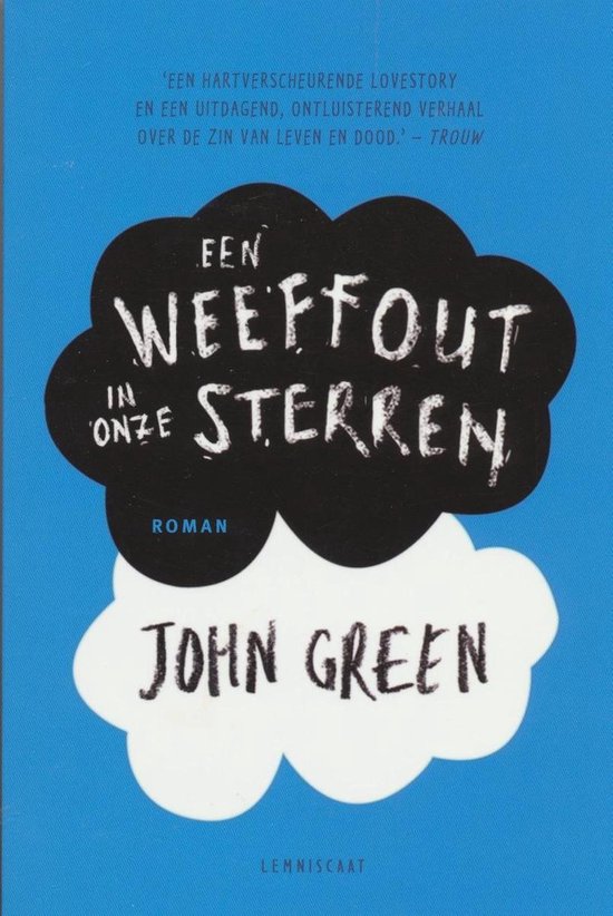 Een weeffout in onze sterren - John Green - cover