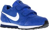 Nike MD Runner 2 (PSV) Sneakers Junior Sportschoenen - Maat 29.5 - Unisex - blauw/wit
