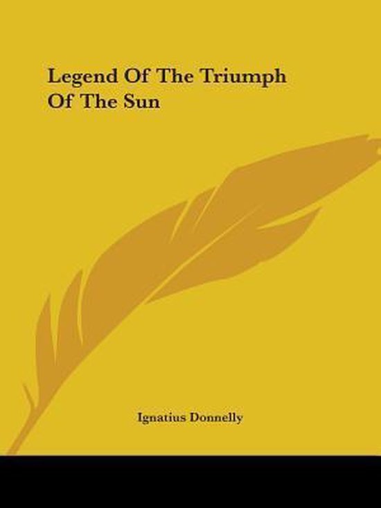 Legend of the Triumph of the Sun - cover