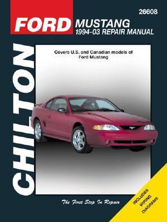 Ford Mustang 1994-04 Repair Manual - cover