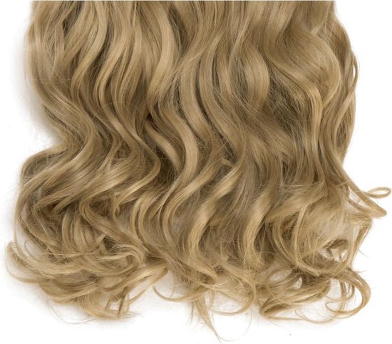 verkwistend Kritiek Kleren 3 stuk Clip in Hair Extensions Lang As blond Krullend Synthetisch Haar  Vrouwen Real... | bol.com