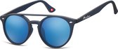 Montana MS49G - Zonnebril - ronde vorm - mat blauw