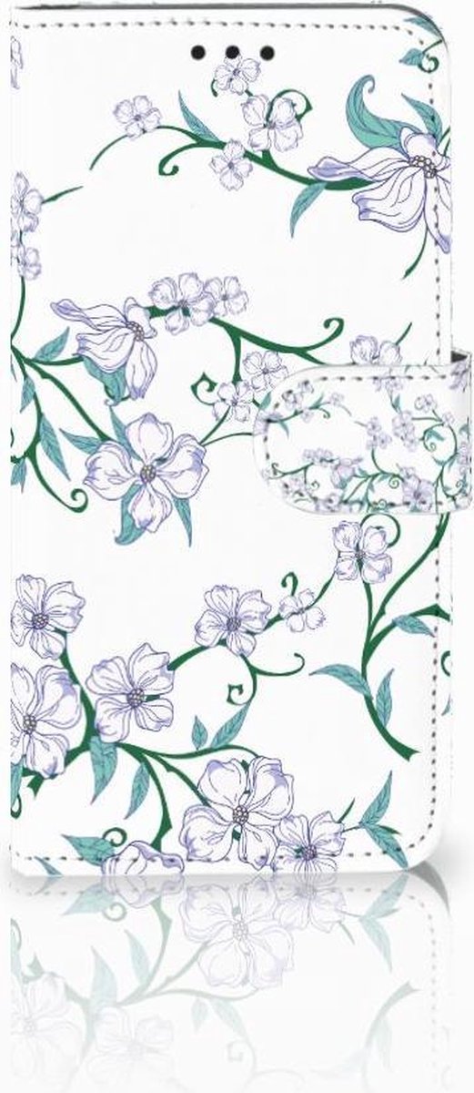 Huawei P30 Lite (2020) Uniek Hoesje Blossom White