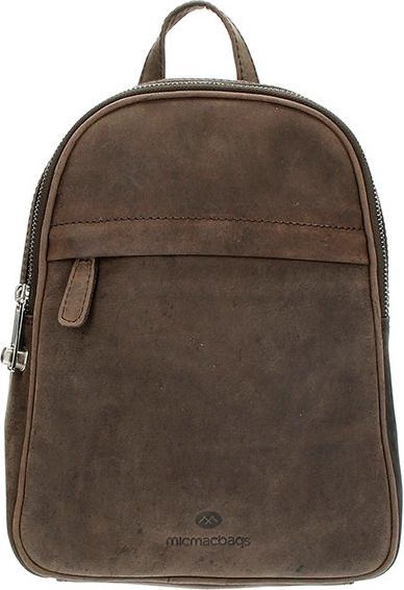 Micmacbags Oklahoma Rugtas Donker bruin