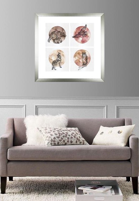 Homedecoration Toronto? Cadre photo? Taille de la photo: 52x66 cm? aluminium brossé