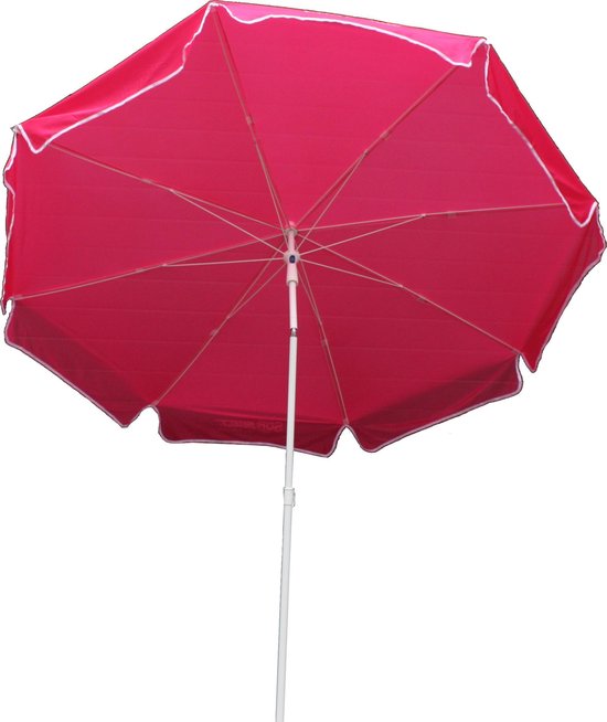 SunSelect Tuin & Strand Parasol Roze 250cm | bol.com