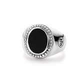 Rebel&Rose - Ring Women Oval Onyx