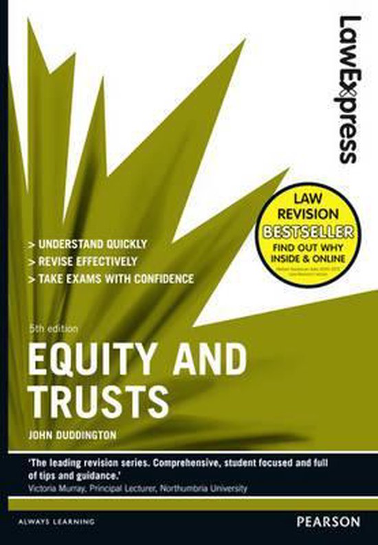 Law Express Equity & Trusts 5Th - cover