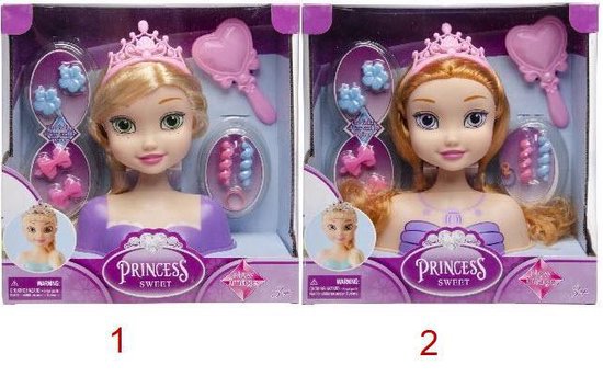 Lg-imports Kaphoofd Prinses Meisjes 21,5 Cm Koper 9-delig van LG — afbeelding 3
