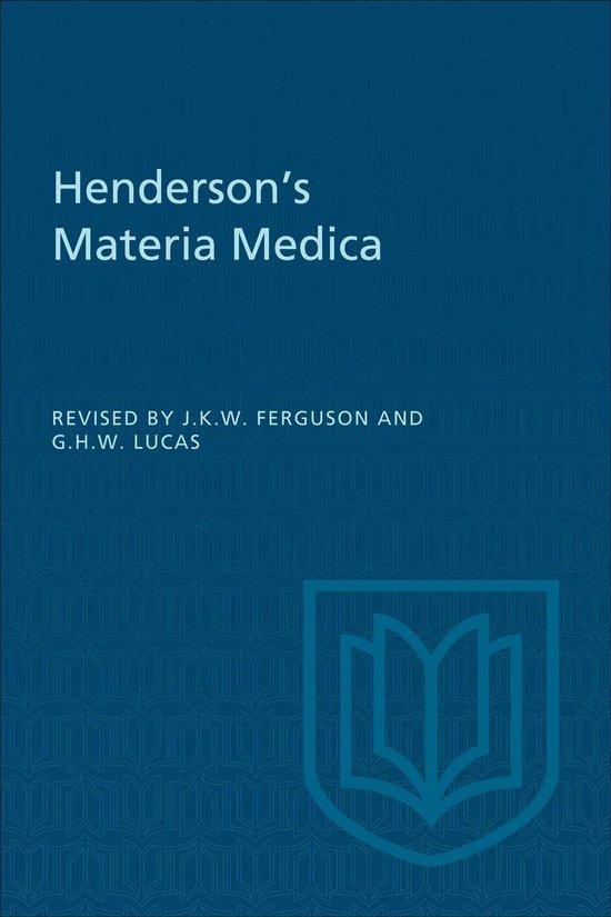 Heritage - Henderson's Materia Medica - cover
