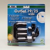 Jbl outset spray 19/25  Waterterugloopset met 2-delige sproeibuis voor aquaria