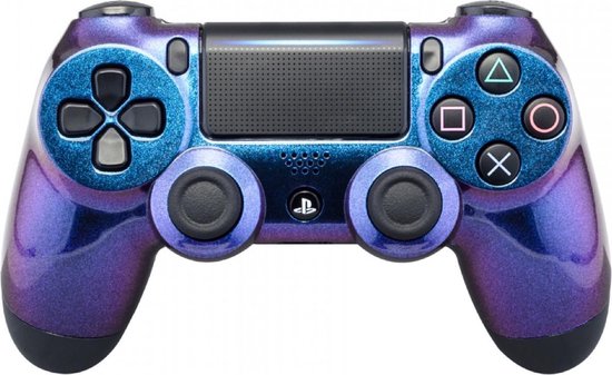 Metallic Chameleon Blauw / Paars – Custom PlayStation PS4 Wireless Dualshock 4 V2 Controller