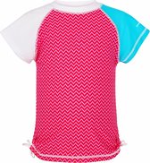 Snapper Rock - UV werend zwemshirt met korte mouwen voor meisjes - Framboos