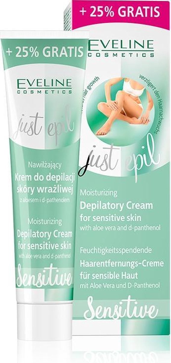 Eveline Cosmetics Moisturizing Depilatory Cream For Sensitive