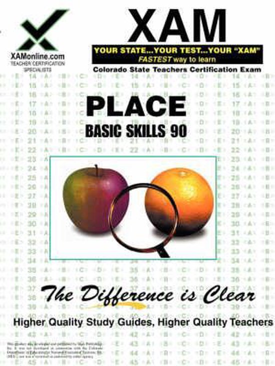 Place- Place Basic Skills 90 Teacher Certification Test Prep ... - cover