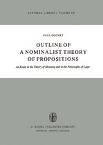 Synthese Library 98 - Outline of a Nominalist Theory of Propositions