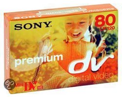 Sony Digital Video Cassette Premium 80min. / Mini Dv Cassette (1-Pack)