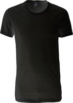 Alan Red T-shirt JAMES, extra wijde Crew Neck, Zwart