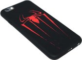 Rood spinnen siliconen hoesje Geschikt voor iPhone 6(S) Plus