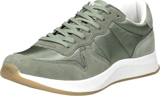 Tamaris Rea Sneaker Dames Groen - Schoenen.nl