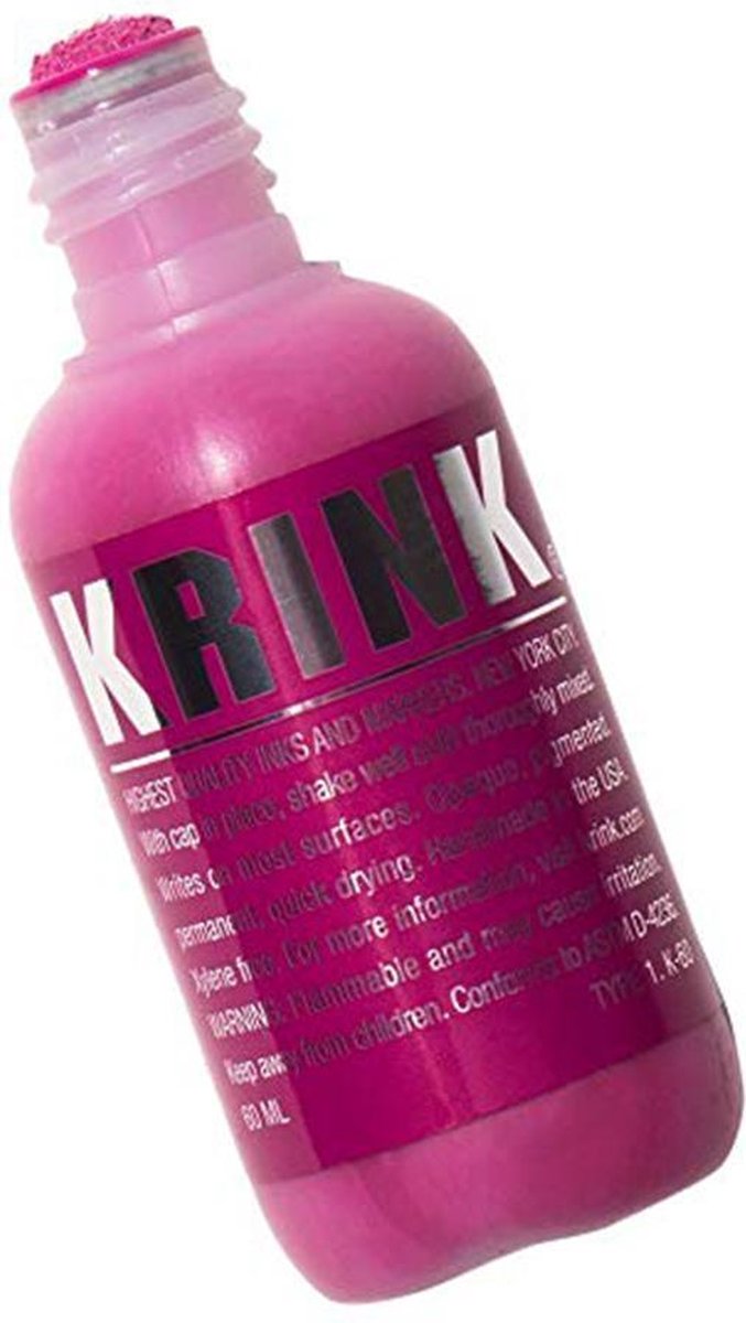 Krink Roze inkt stift - K-60 Squeeze Paint Marker