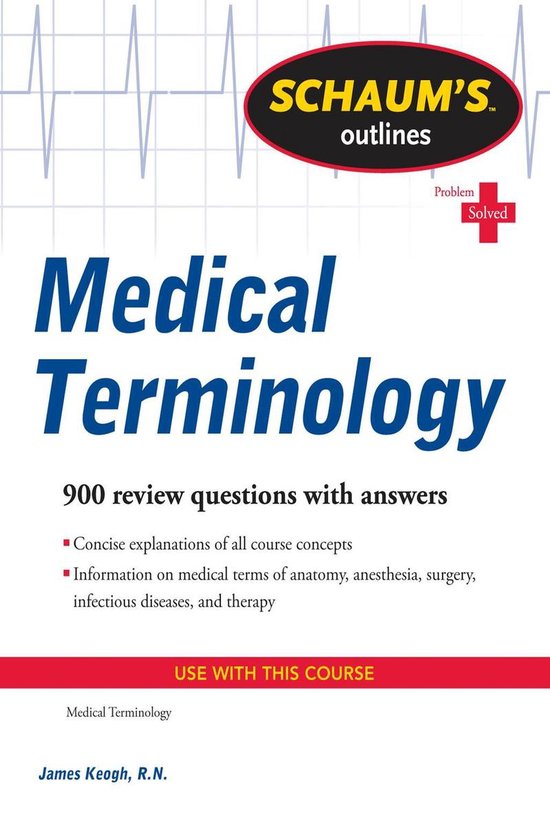 Schaum's Outline of Medical Terminology - cover