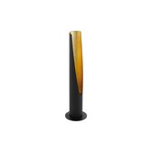 EGLO Barbotto - Lampe de table LED - GU10-LED - noir / doré