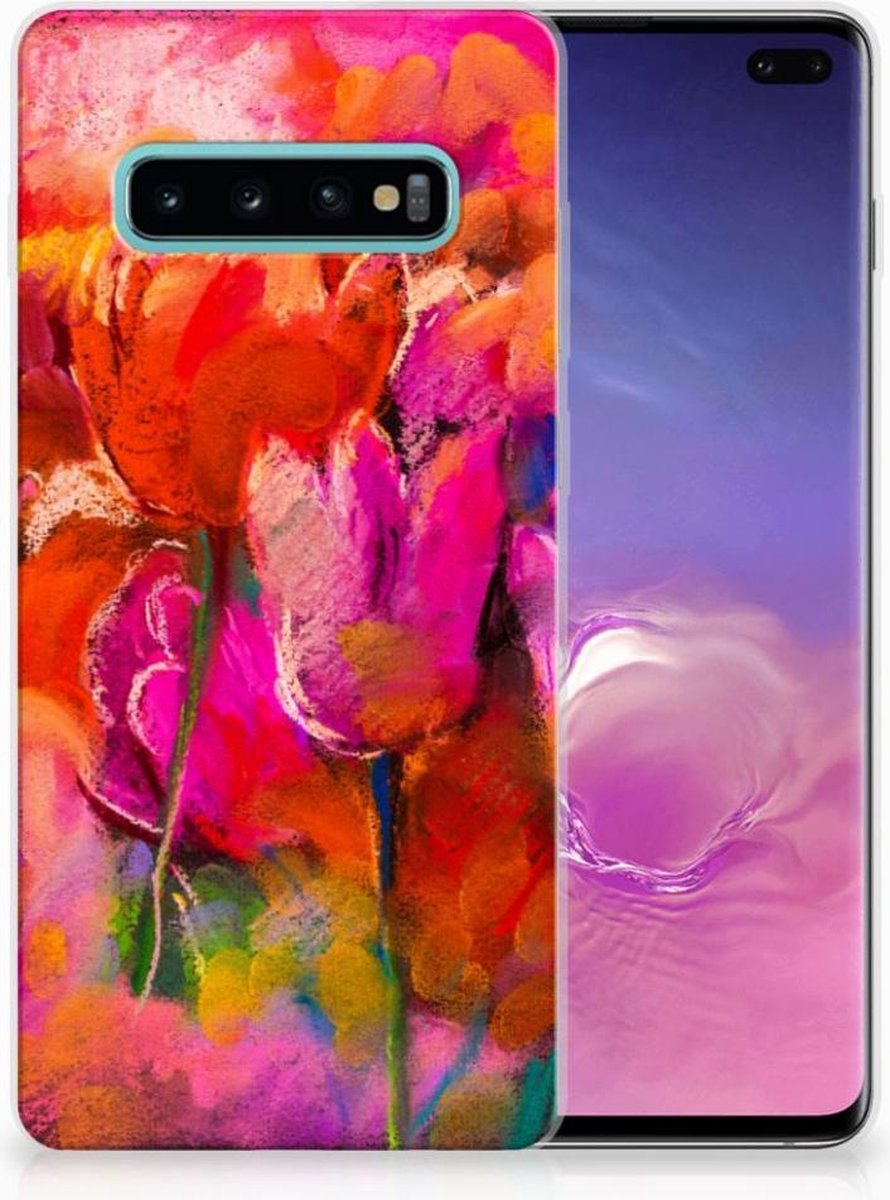 Hoesje maken Samsung Galaxy S10 Plus Tulips