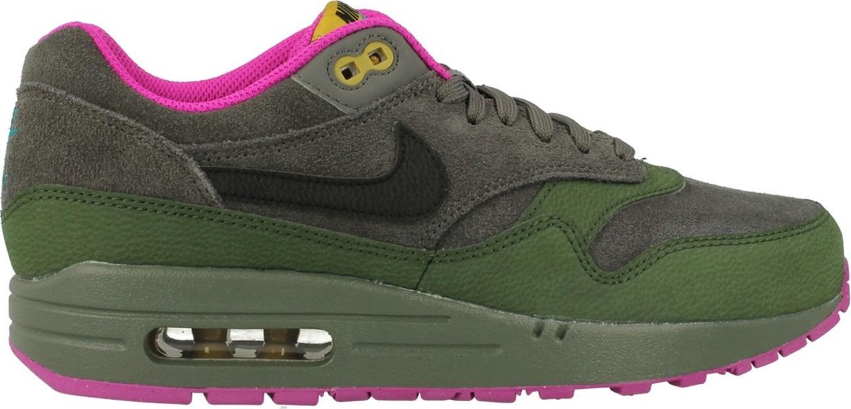 Nike AIR MAX 1 LTR 654466 008 Grijs;Groen maat 41 | bol.com