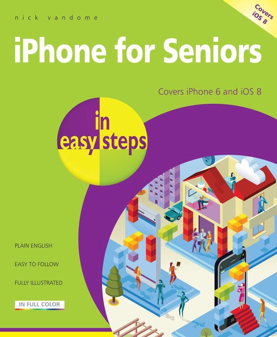In Easy Steps - iPhone for Seniors in easy steps - cover