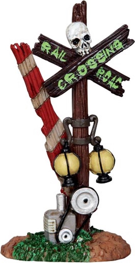 Lemax - Rotten Railroad Crossing - Kersthuisjes & Kerstdorpen