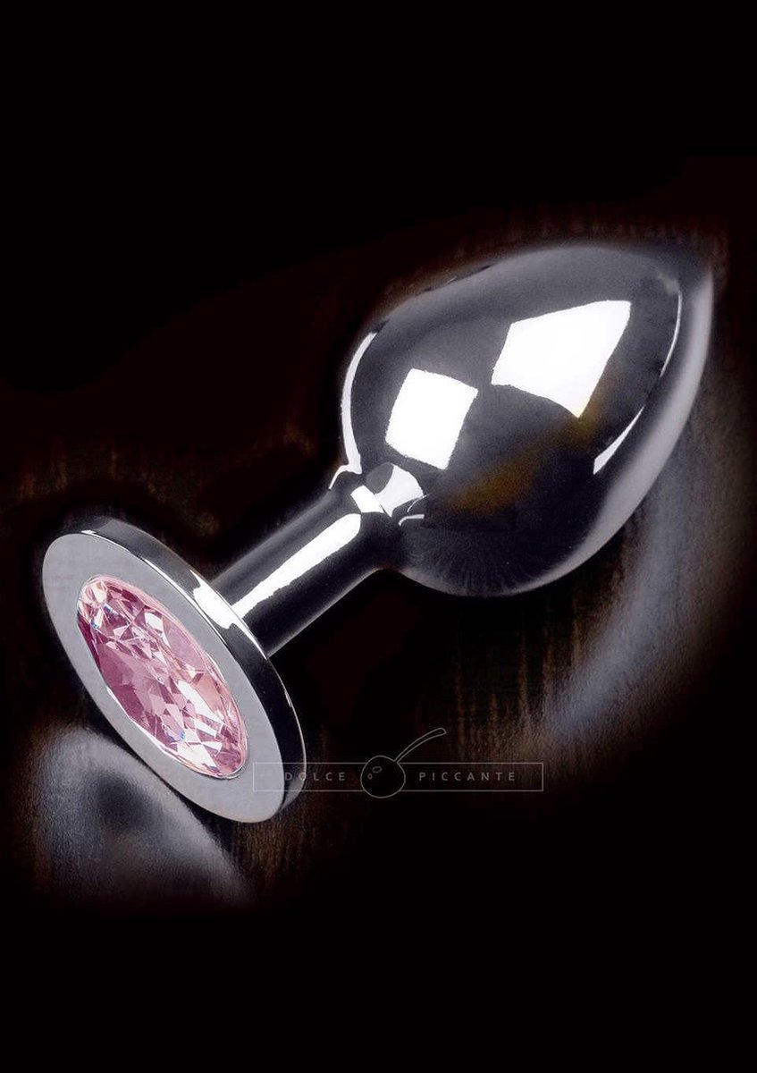 Goedkoopste Dolce piccante - Jewellery in Silver - Large - Anal Toys Buttplugs Roze