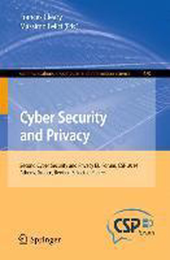 Cyber Security and Privacy - cover