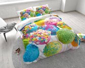 Lollipop - Dekbedovertrekset - Lits-Jimeaux  - 240x220 + 2 kussenslopen - Multi