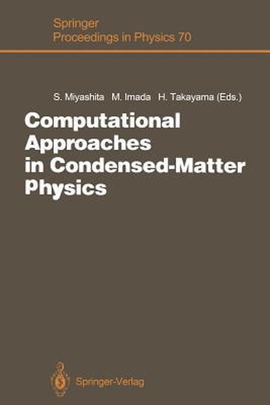 Computational Approaches in Condensed-Matter Physics - cover